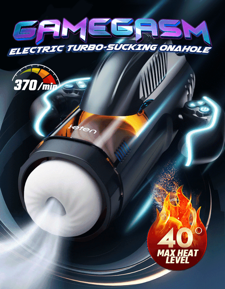 ADP Leten GAME-GASM Electric Vacuum Turbo-Sucking Onahole | OH-OT-256