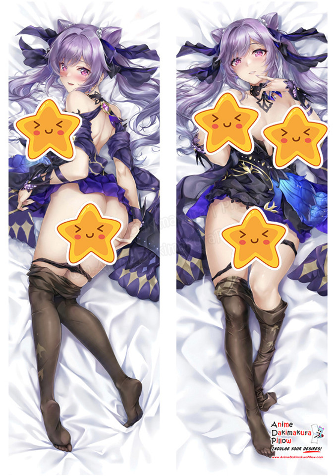 ADP Keqing - Genshin Impact Anime Dakimakura Japanese Pillow Cover ADP-MMPC-0011373