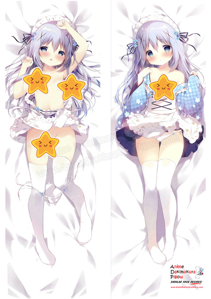 ADP Chino Kaf? - Is The Order a Rabbit Anime Dakimakura Japanese Pillow Cover ADP-MMPC-030132