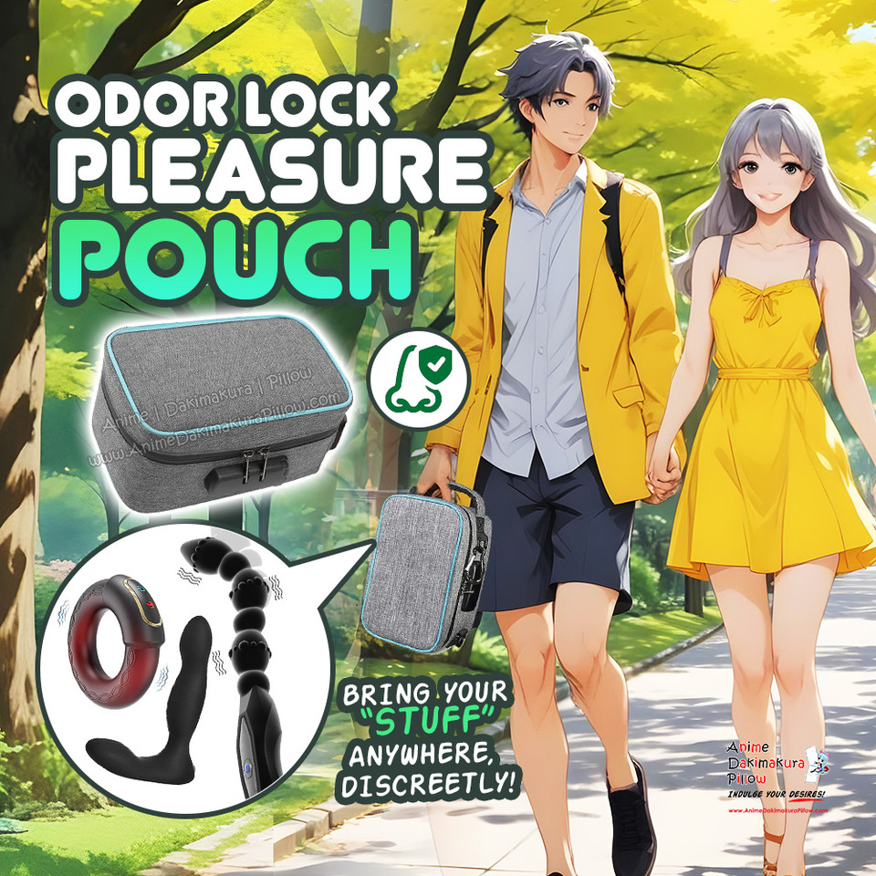 ADP Odor Lock Multi-Pocket Pleasure Travel Pouch OH-OT-294