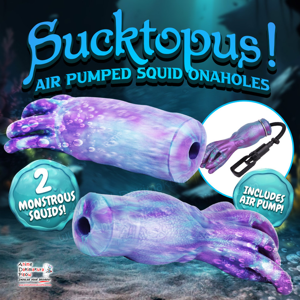 ADP Sucktopus  モンスター娘  Air Pump Squid Onaholes | OH-MO-042