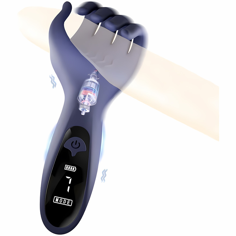 ADP Twin Sisters StrokeCore Vibrating Mini Hand Job Electric Male Masturbator OH-OT-336