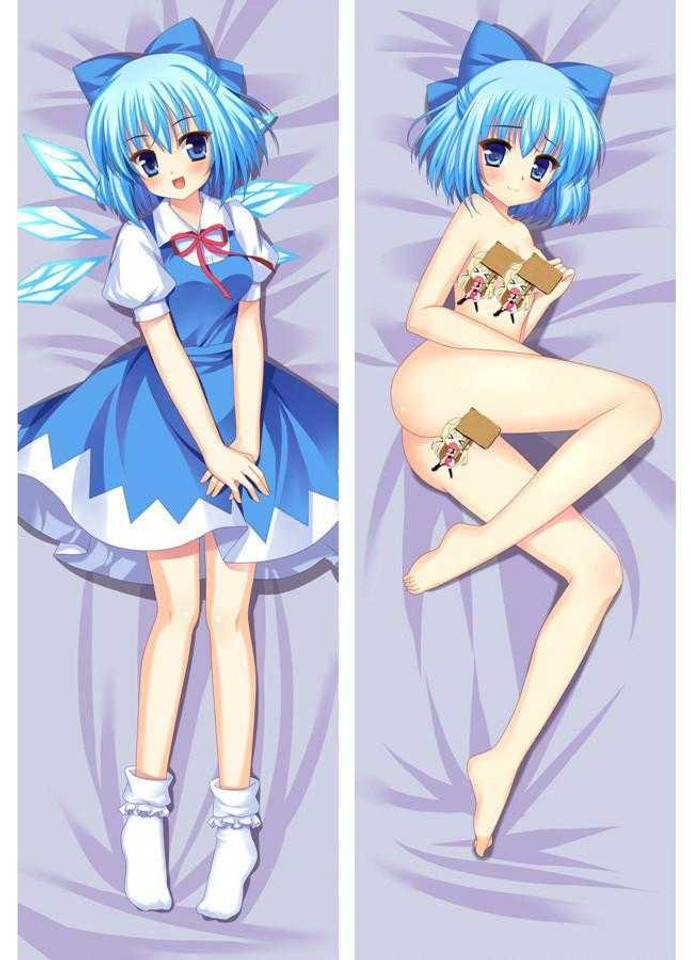 New Touhou Project - Cirno Anime Dakimakura Japanese Pillow Cover ContestFortyFour11 Anime Dakimakura Pillow Shop