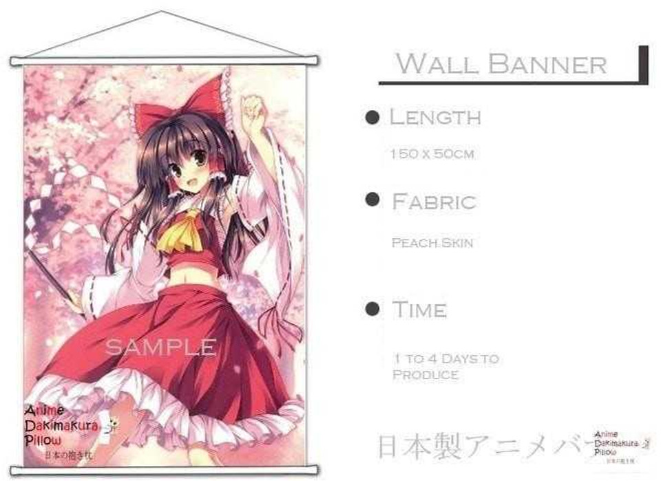 ADP Kuroyukihime - Accel World Japanese Anime Wall Scroll Poster and Banner 11 Anime Dakimakura Pillow Shop