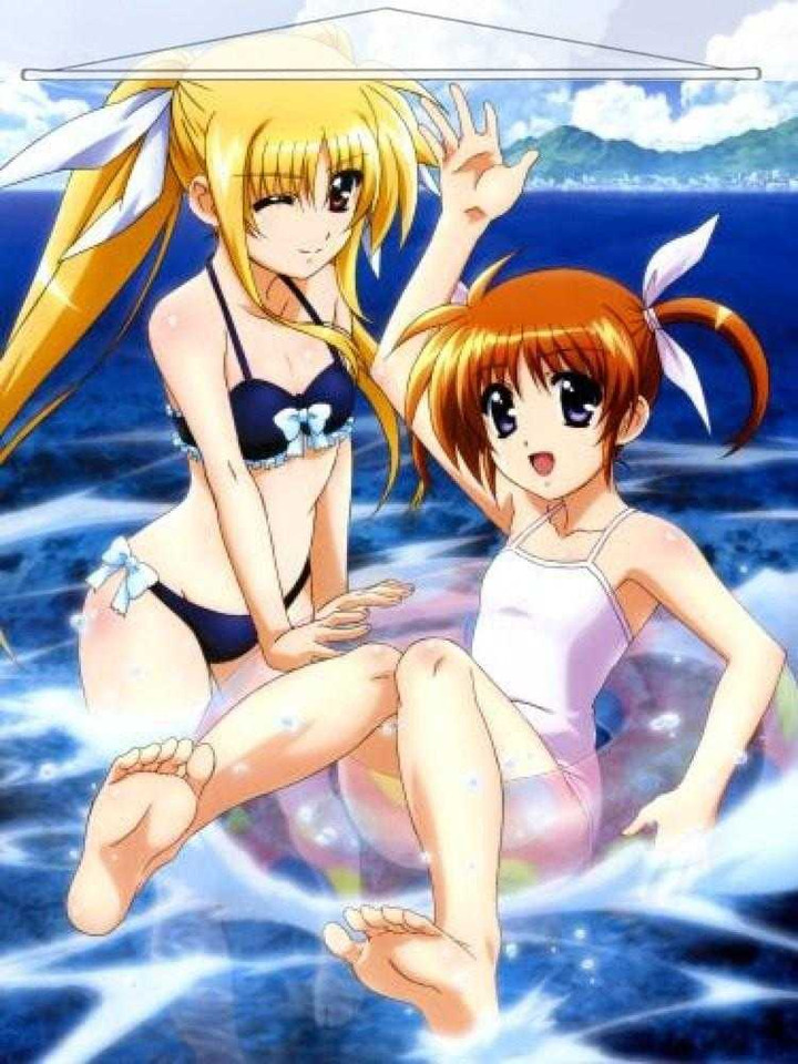 Magical Girl Lyrical Nanoha Japanese Anime Wall Scroll Poster and Banner 40 Anime Dakimakura Pillow Shop