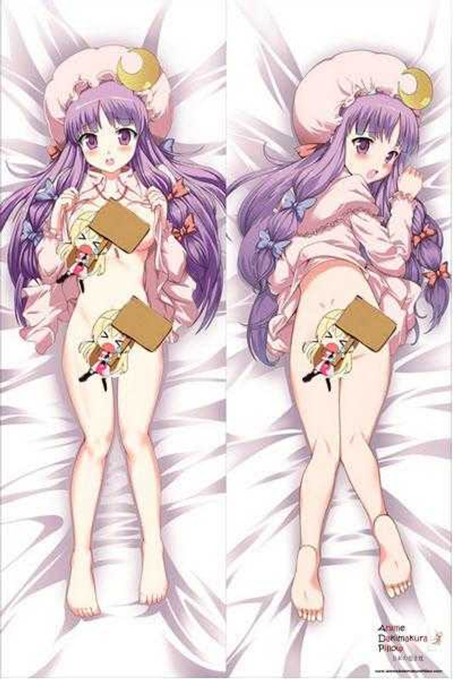 New Patchouli Knowledge - Touhou Project Patch Anime Dakimakura Japanese Pillow Cover TP1 Anime Dakimakura Pillow Shop