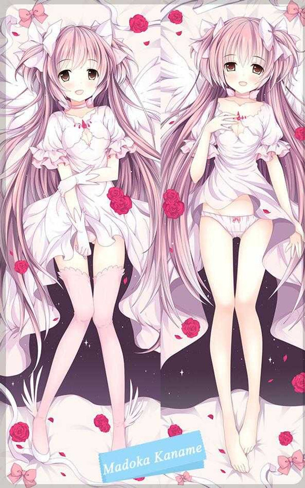 New Puella Magi Madoka Magica Madoka Kaname Anime Dakimakura Japanese Pillow Cover H008 Anime Dakimakura Pillow Shop