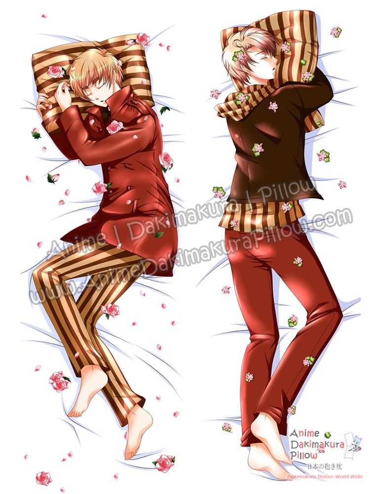New Hetalia Male Anime Dakimakura Japanese Hugging Body Pillow Cover
