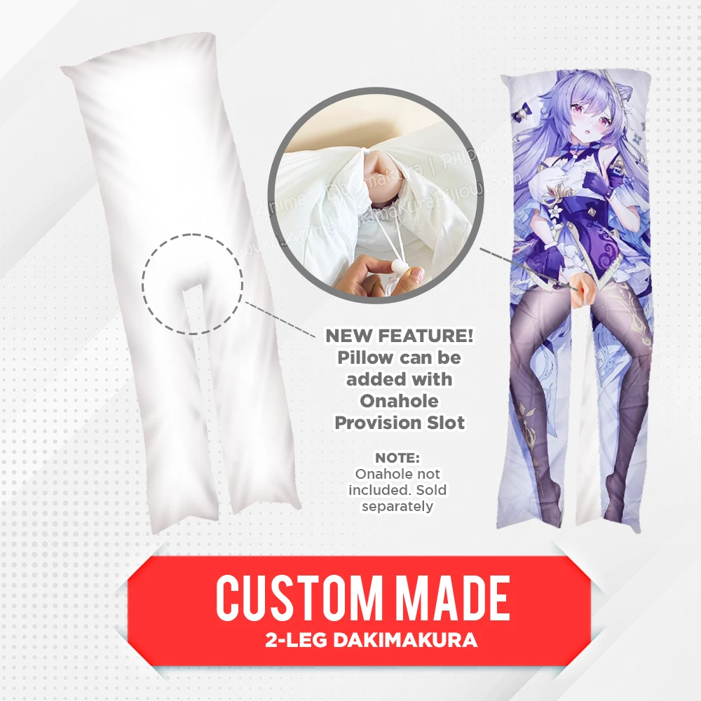 2-leg cover with the optional onahole provision slot shown close up