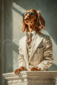 DAS001  "Max" Dachshund