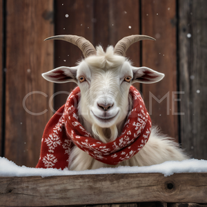 GOATC001 "Charlie" Winter Goat