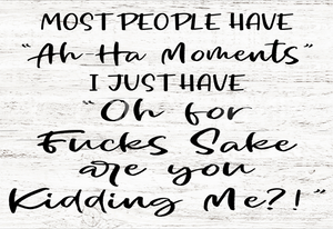 SAY053 Oh For Fucks Sake