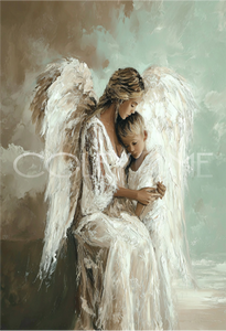 ANG013 Mother & Son Angels 2