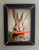 RAB001 "Bugs" Rabbit Eating Carrot