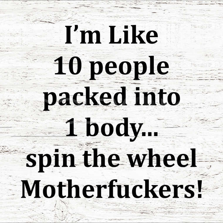 SAY025 Spin The Wheel