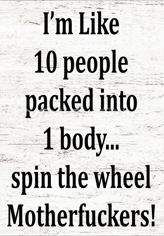 SAY036 10 People in 1