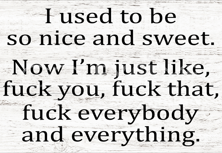 SAY056 Used To Be Nice And Sweet