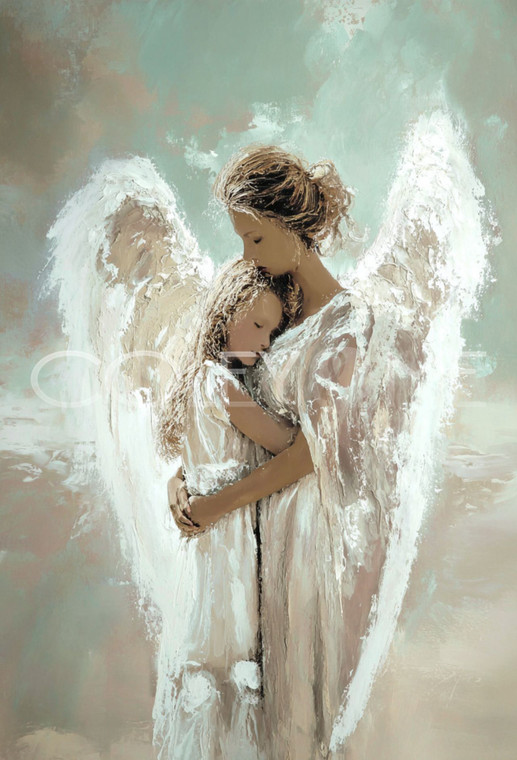 ANG002 Mother & Daughter Angels