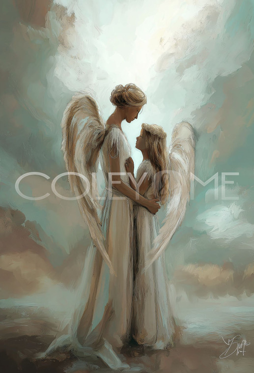 ANG004 Mother & Daughter Angels 3