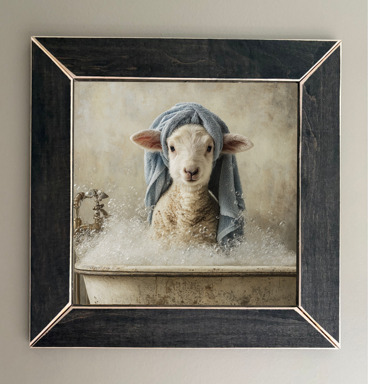 LAMBT001 "Charlie" Lamb in Tub