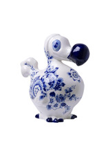 Decoratiebeeld De Blauwe Dodo - Keramiek Decoratiebeeld De Blauwe Dodo - Keramiek