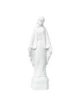 Puur witte Madonna (keramiek, trendy en subtiel) die troost en stijl uitstraalt.  Puur witte Madonna (keramiek, trendy en subtiel) die troost en stijl uitstraalt.