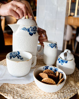 Schaal Blauw Bloesem - Porselein Schaal Blauw Bloesem - Porselein