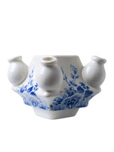 Middenstuk (10 cm) met grote Delfts blauwe bloem