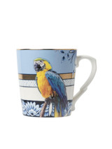 Mok Mandala - Papegaai - Blauw- Keramiek  Mok Mandala - Papegaai - Blauw- Keramiek