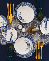 Sfeerfoto pastaborden uit de Paauw Blauw collectie van Heinen Delfts Blauw Sfeerfoto pastaborden uit de Paauw Blauw collectie van Heinen Delfts Blauw