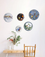 Wandbord IJsvogel - Keramiek - 16 cm Wandbord IJsvogel - Keramiek - 16 cm