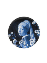 Wandbord Vermeer (26,5 cm) van keramiek in Delfts Blauw met een moderne twist