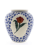 Bolvaas - Tulp - Keramiek - 19 cm