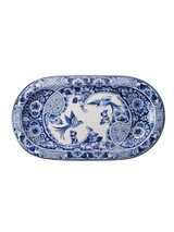 Cakeschaal Vogels - Handgeschilderd - 36 cm Cakeschaal Vogels - Handgeschilderd - 36 cm