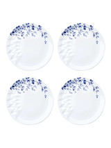 Dinerbord Blauw Vouw - Porselein - 27 cm - 4 stuks Dinerbord Blauw Vouw - Porselein - 27 cm - 4 stuks