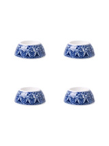 Egg Cup Paauw Blauw - Porcelain - 7 cm - Set of 4