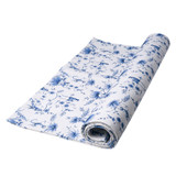 Tafelloper Aapjes Sharing Moments van Heinen delfts Blauw Tafelloper Aapjes Sharing Moments van Heinen delfts Blauw