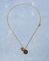 Necklace - Zodiac Sagittarius - Birthstone - 24 cm