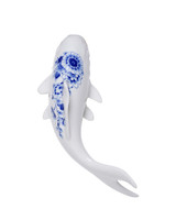 Wall Decoration Fish - Ceramic - Delft blue - Medium - 23 cm