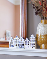 Waxinelichthouder Huisje - Klokgevel - 15 cm Waxinelichthouder Huisje - Klokgevel - 15 cm