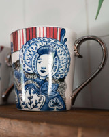 Mok Kanten Isabee van The Heritage Collection van Heinen Delfts Blauw