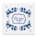 Onderzetter Vader - Keramiek - 10 cm