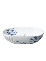 Saladeschaal Blauw Vouw - Porselein - 32 cm