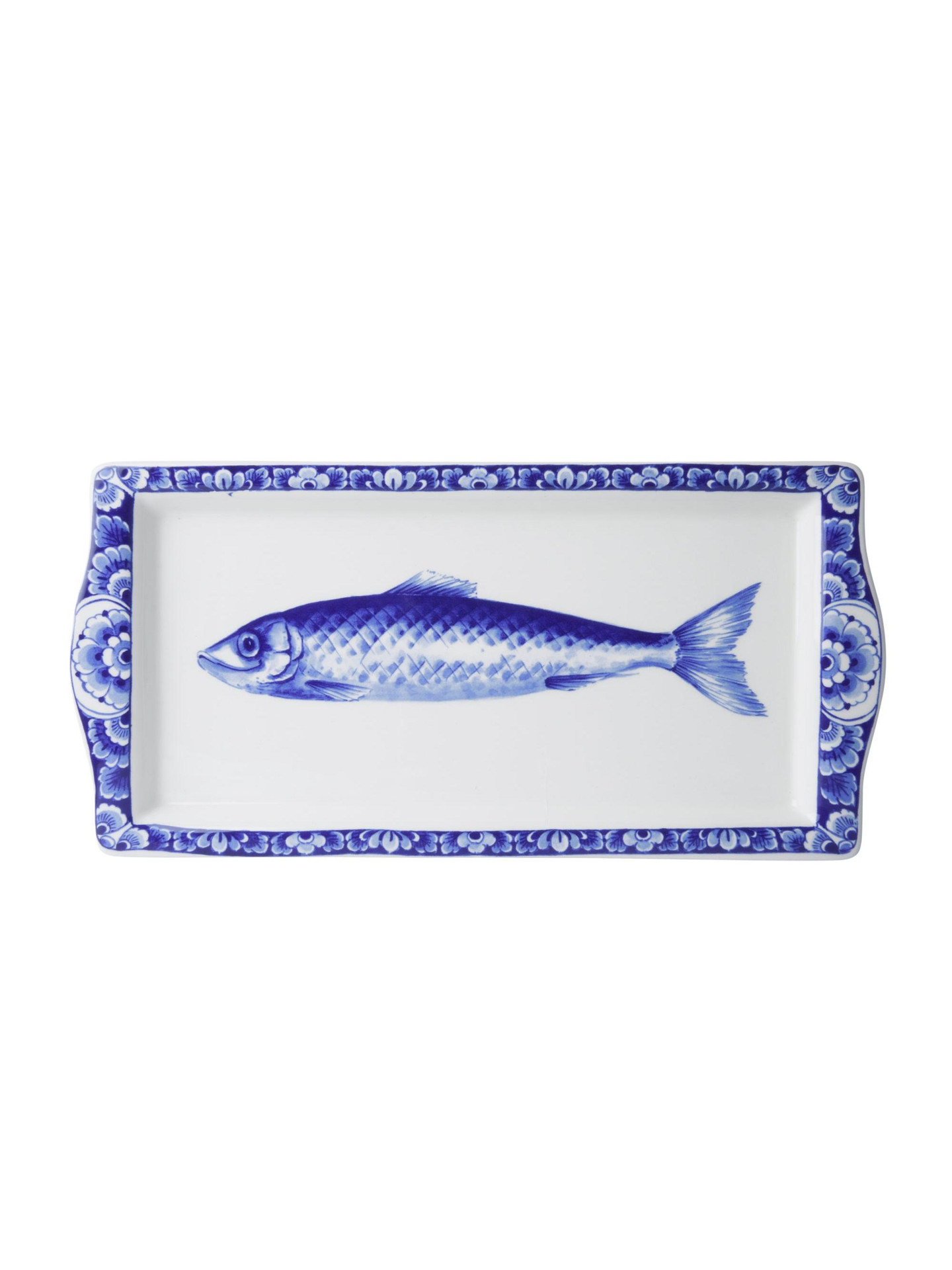 herring fish 皿 Haringschaal - Heinen Delfts Blauw