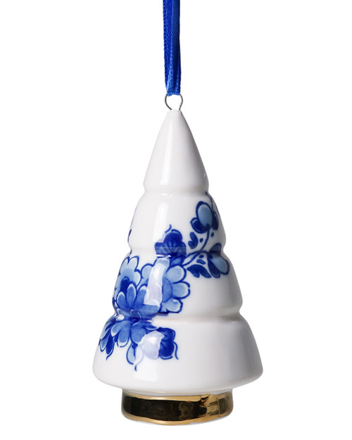 Kerstornament Kerstboom Kegel keramiek 