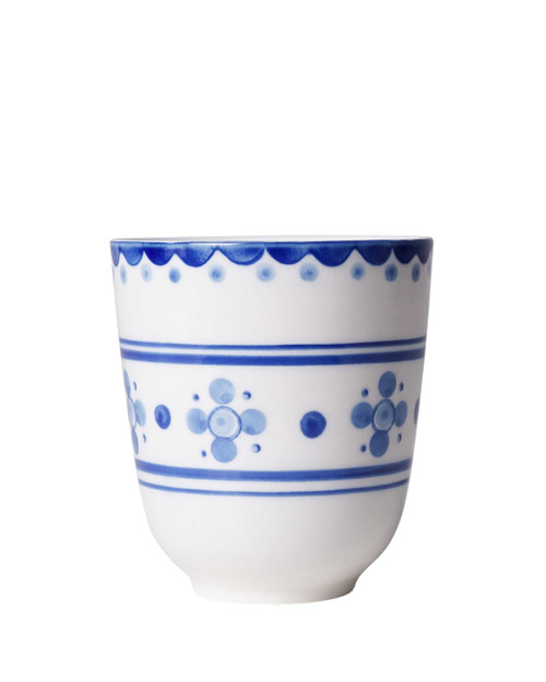 Mok uit de Majolica collectie van Heinen Delfts Blauw