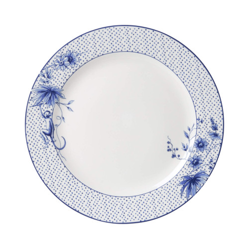 Dinerbord Aapjes - Stippen - Porselein - 26 cm