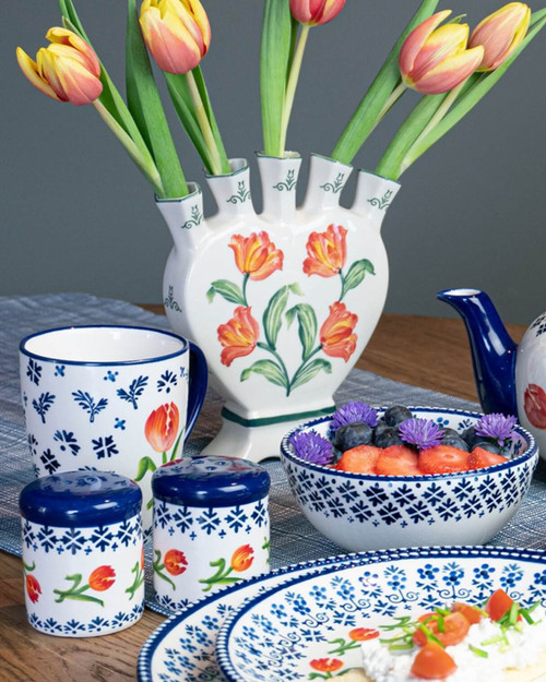 Mug Oranje Tulp - Ceramic - 300 ml