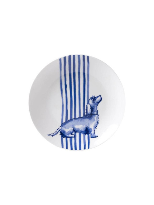 Petit four bord Teckel Nhaan - Porselein - 12 cm