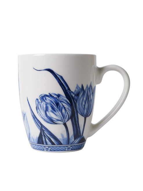 Mok Tulp - Delfts blauw - Keramiek - 300 ml